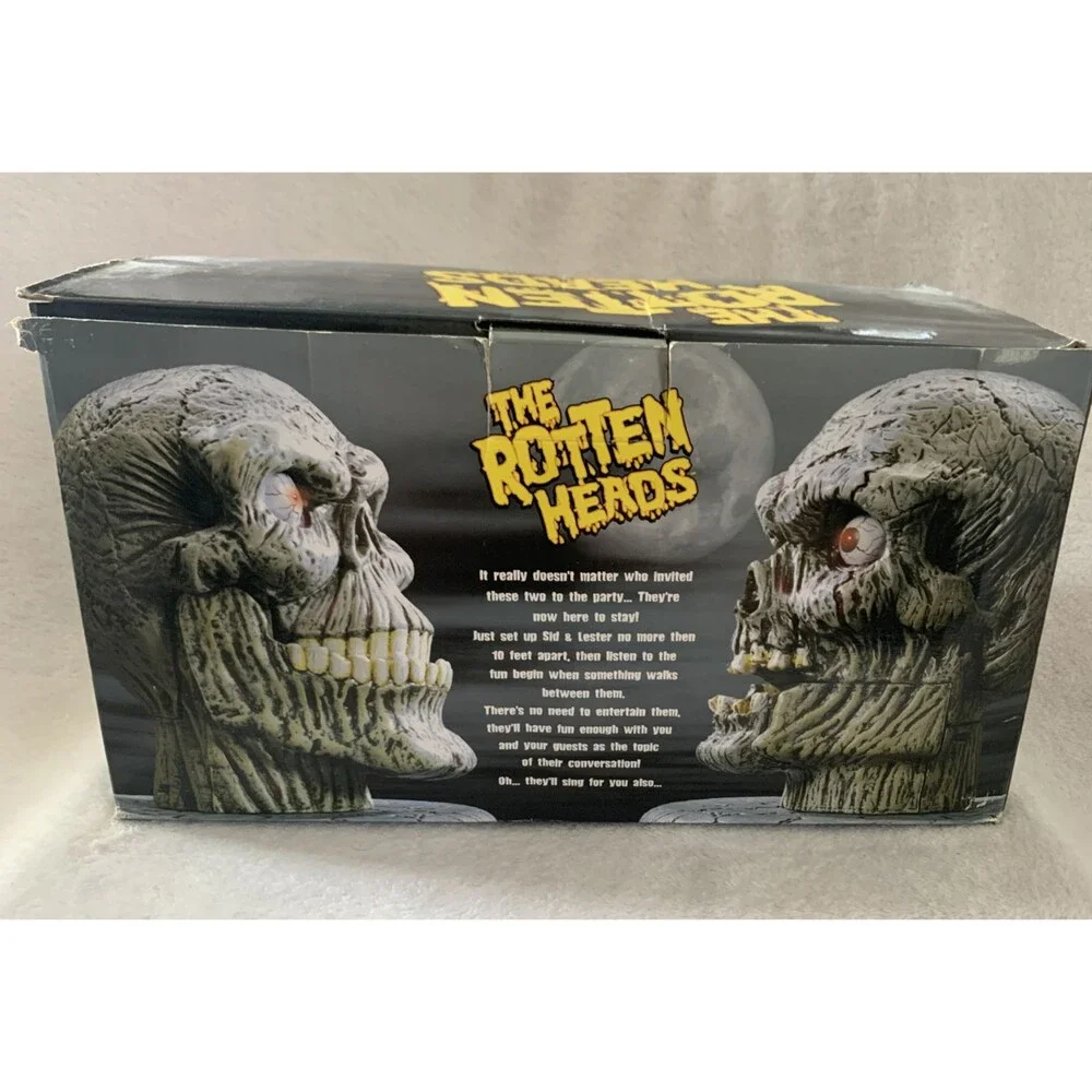 THE ROTTEN HEADS 2 MOTION ACTIVATED ROTTEN HEADS ZOMBIE HALLOWEEN‎ Read